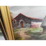 Голям картина масло на фазер Испания - 3667